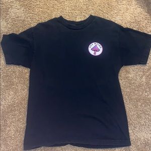 “get weird” mushroom shirt